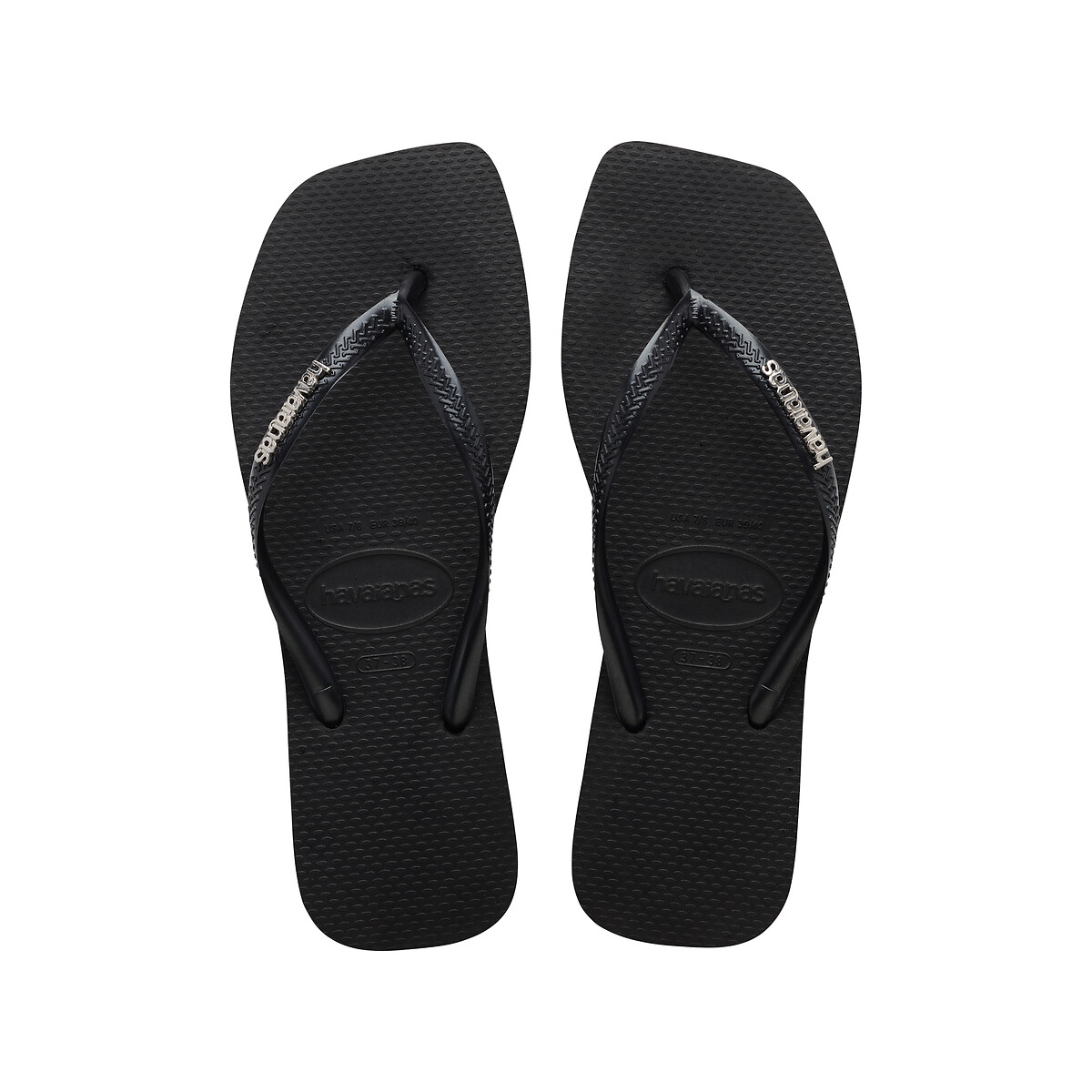 HAVAIANAS<br>Teenslippers Slim Square Logo Metálico