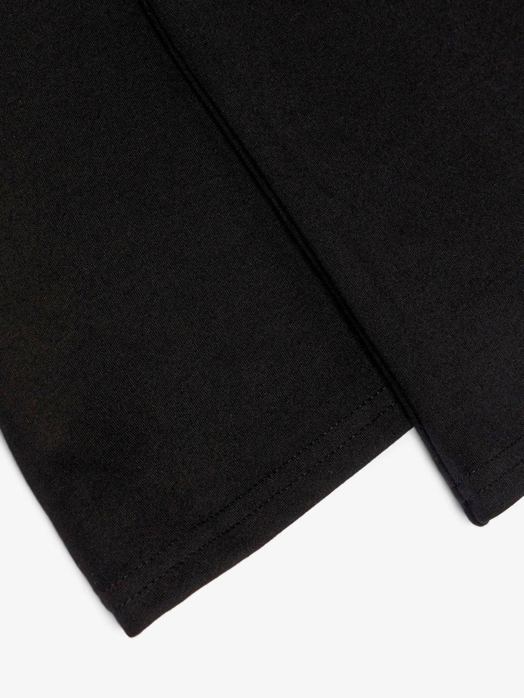NAME IT high waist flared broek NKFFRIKKALI zwart