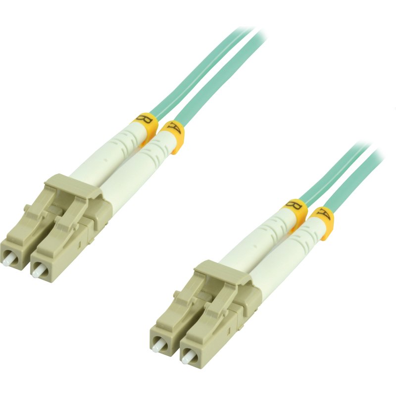 MCL LC/LC, 10m câble InfiniBand et à fibres optiques LC/LC Couleur aqua
