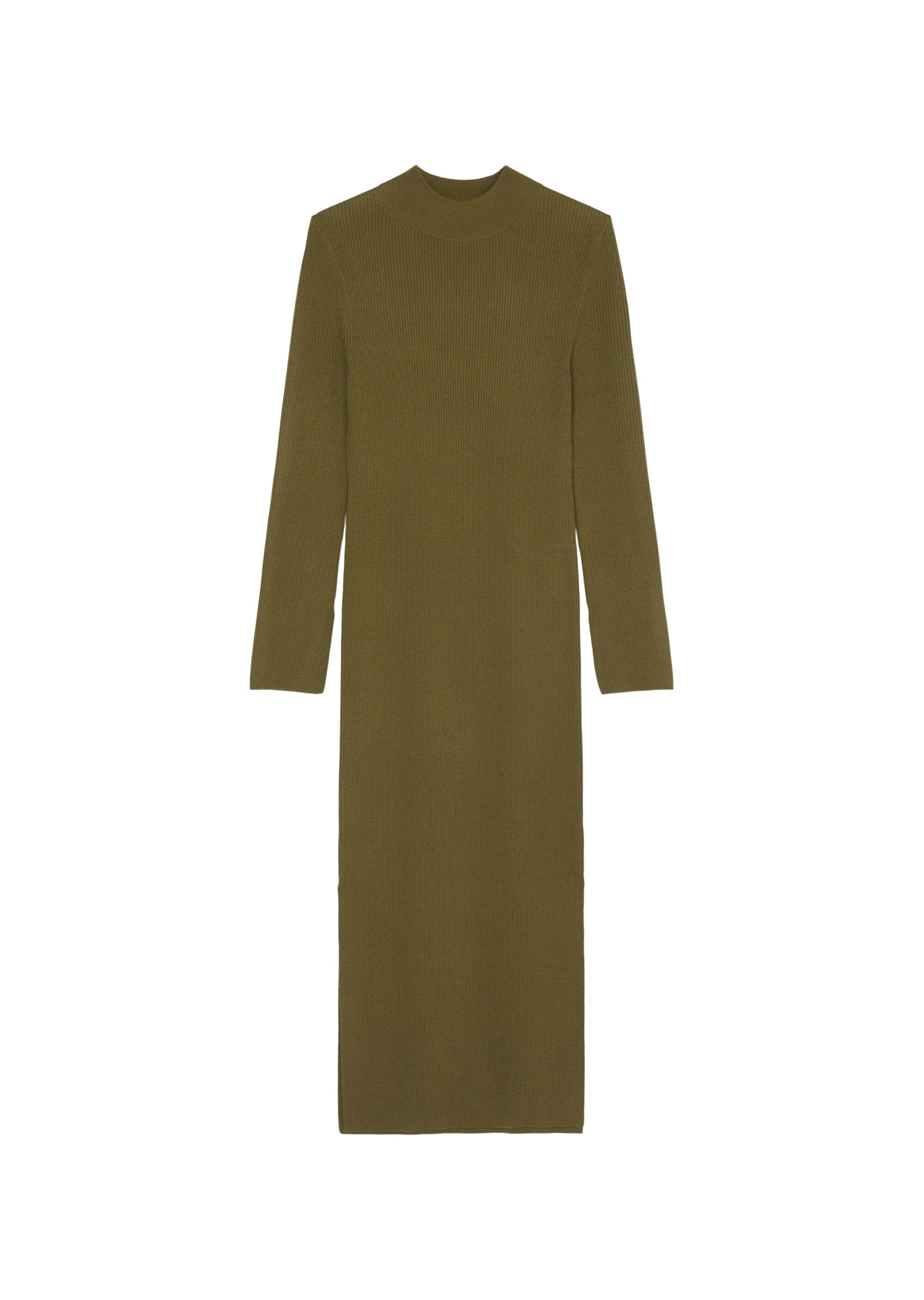 Rippstrickkleid shapedmit Viskose-Anteil