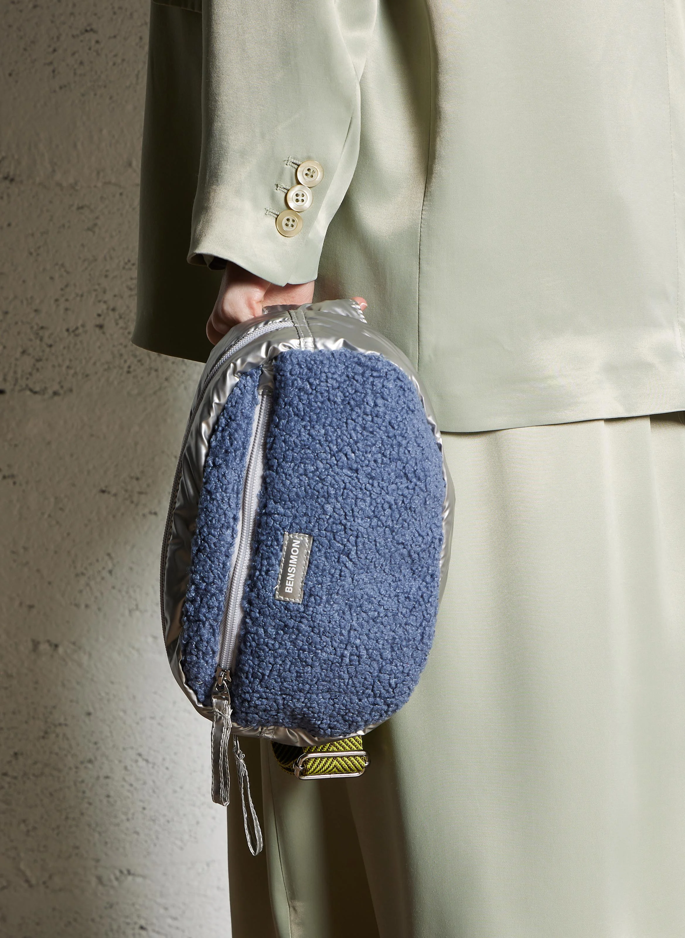 MILAN - Sac banane | Argent