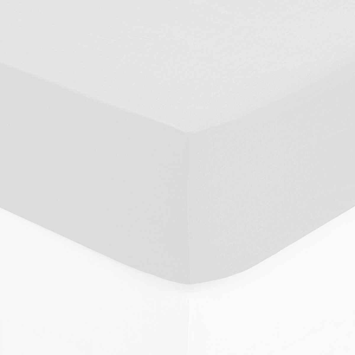 DRAP HOUSSE BLANC 160X200CM