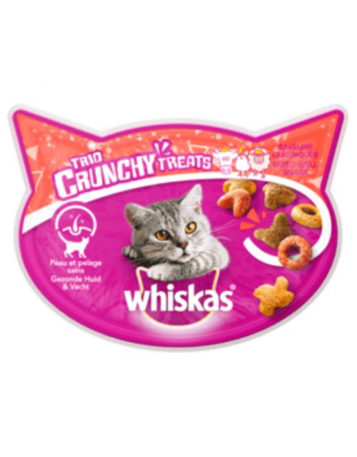 Whiskas Trio Crunchy - Kattensnack - Mix 55 g
