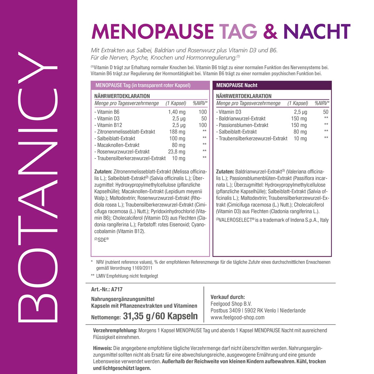 MENOPAUSE Tag & Nacht