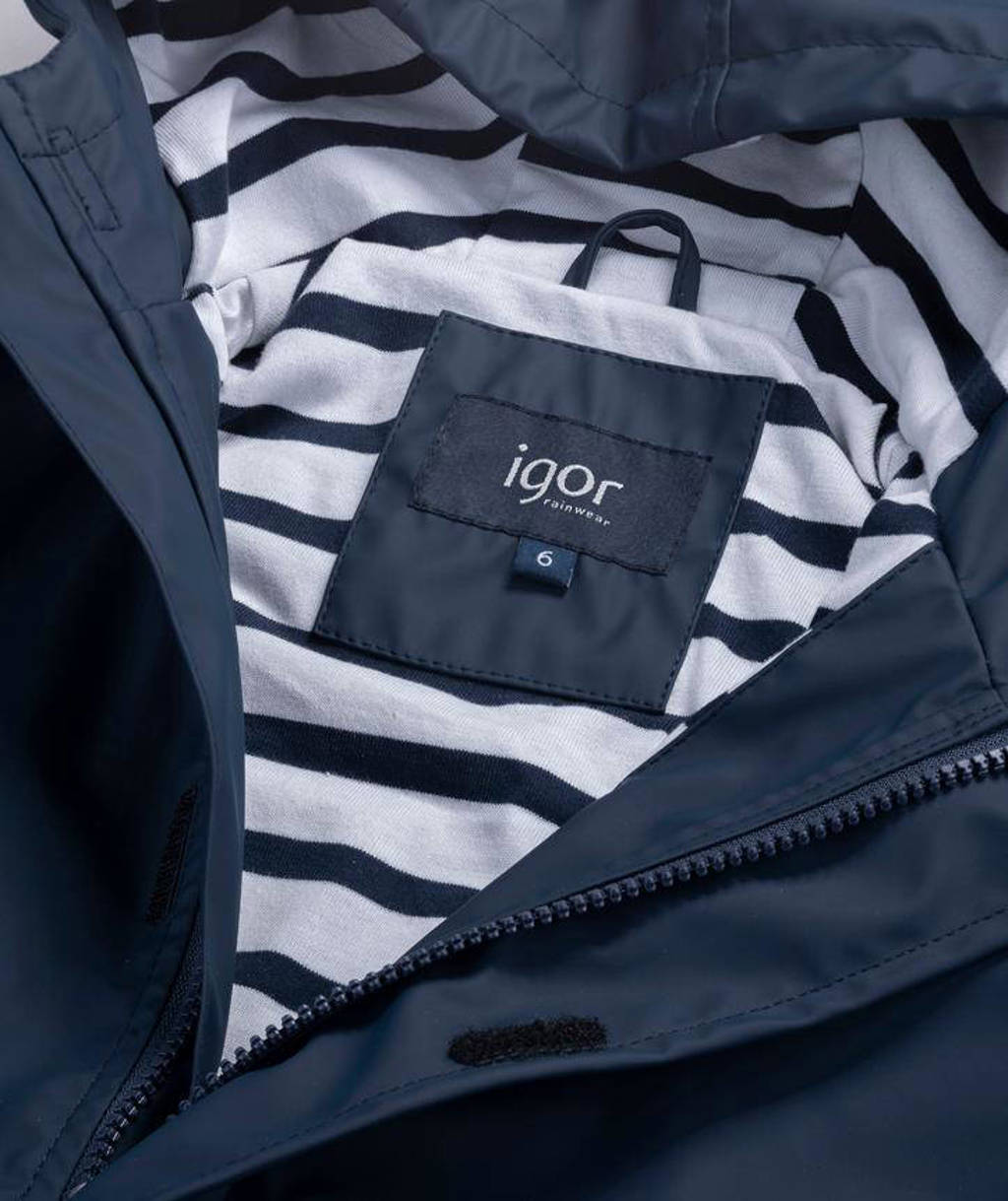 Igor unisex regenjas zomer Euri donkerblauw