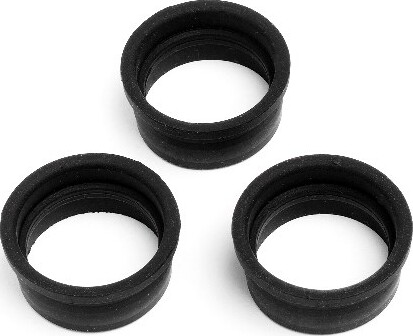 Silicone Exhaust Coupling 23X29X12Mm - 3Pcs - Hp86710 - Hpi Racing