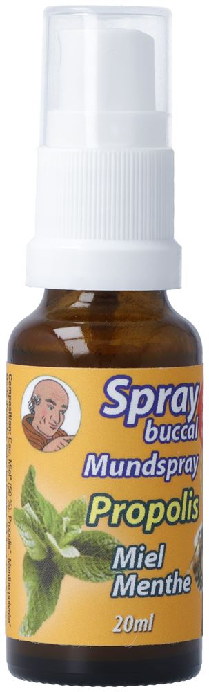 BIOLIGO Spray buccal Père Michel liq Propolis/Menthe-Oligoéléments-Huiles essentielles Spr 20 ml