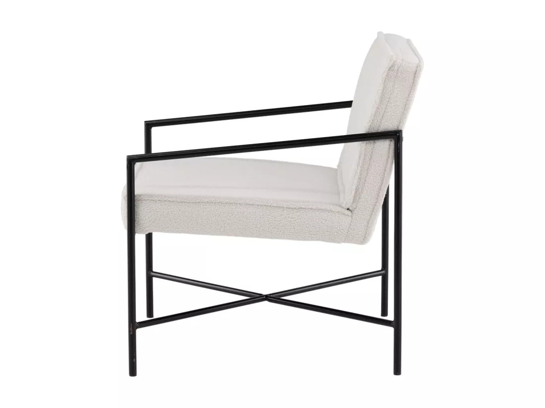 Fauteuil RAKEL AC 1NOS 66x65x78 Blanc