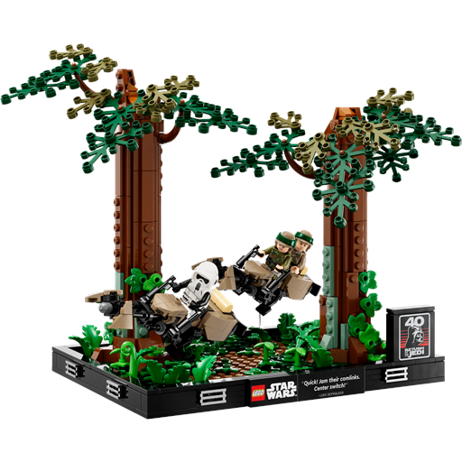 LEGO Star Wars - Diarama Med Speederjagt På Endor - 75353