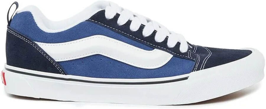Vans Knu Skool Schoenen Blauw Maat: 38.5 Suède Foot Locker
