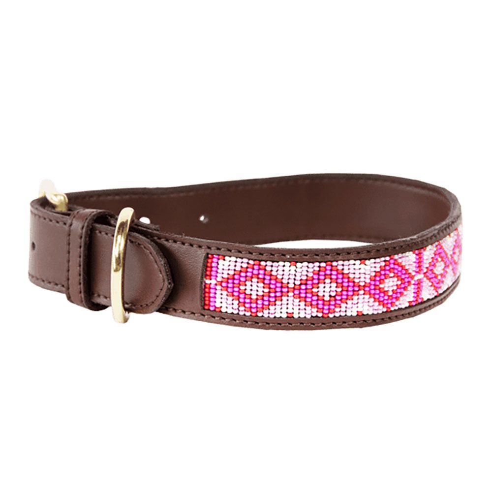 Kentucky PEARLS -  Collier pour chien pink