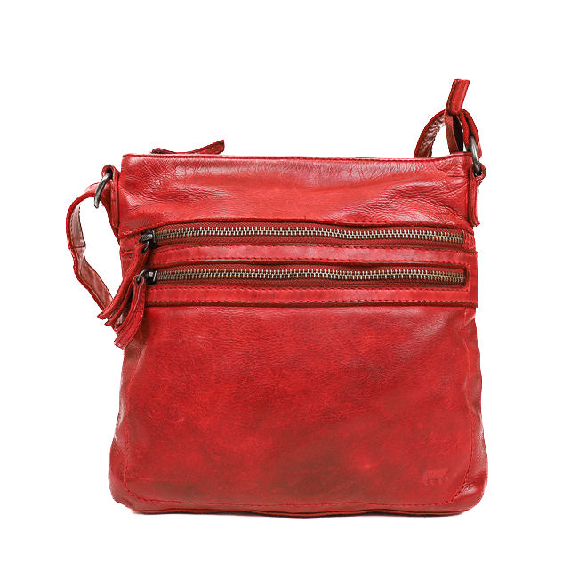 Schoudertasje 'Luna' rood Rood