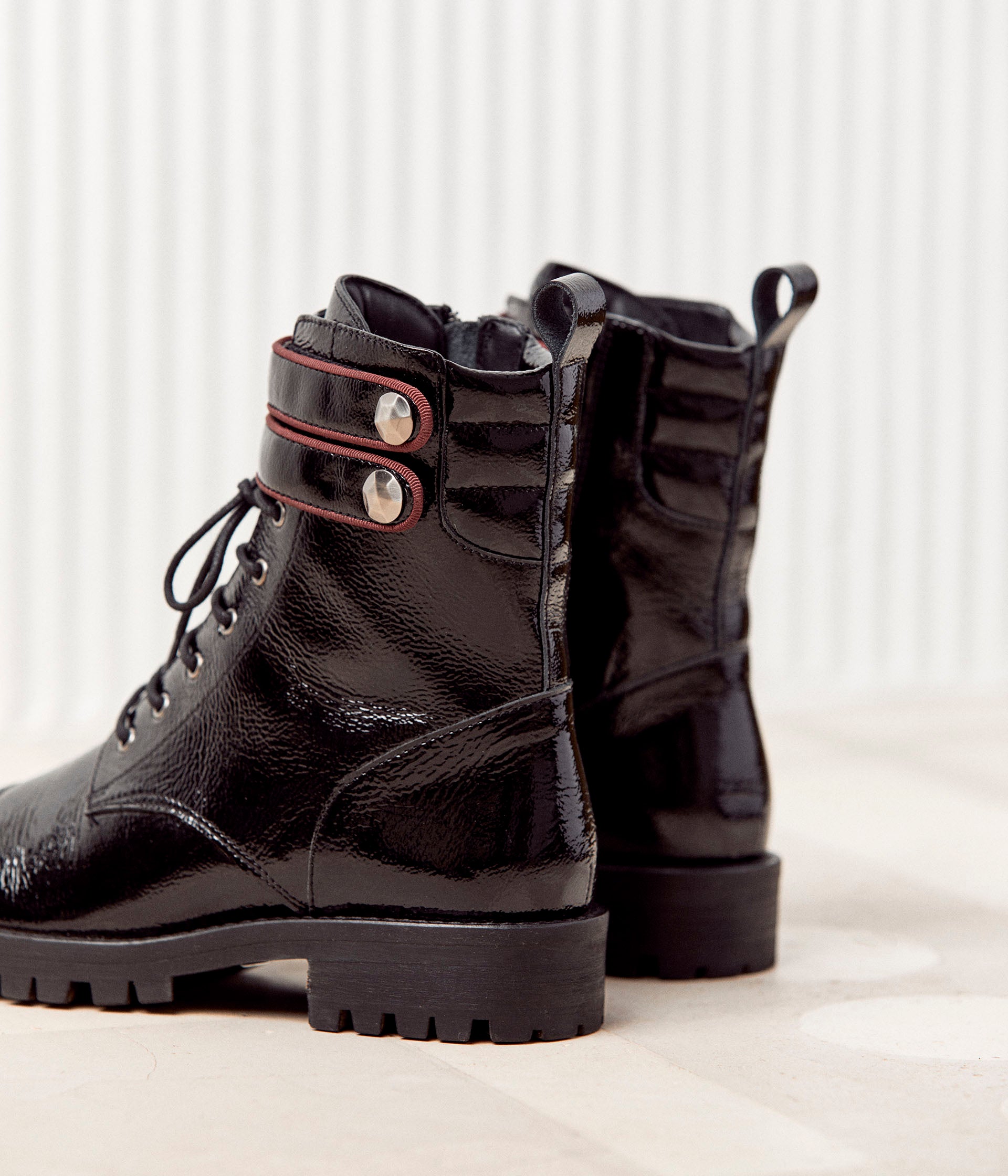 Boots vernis Julia