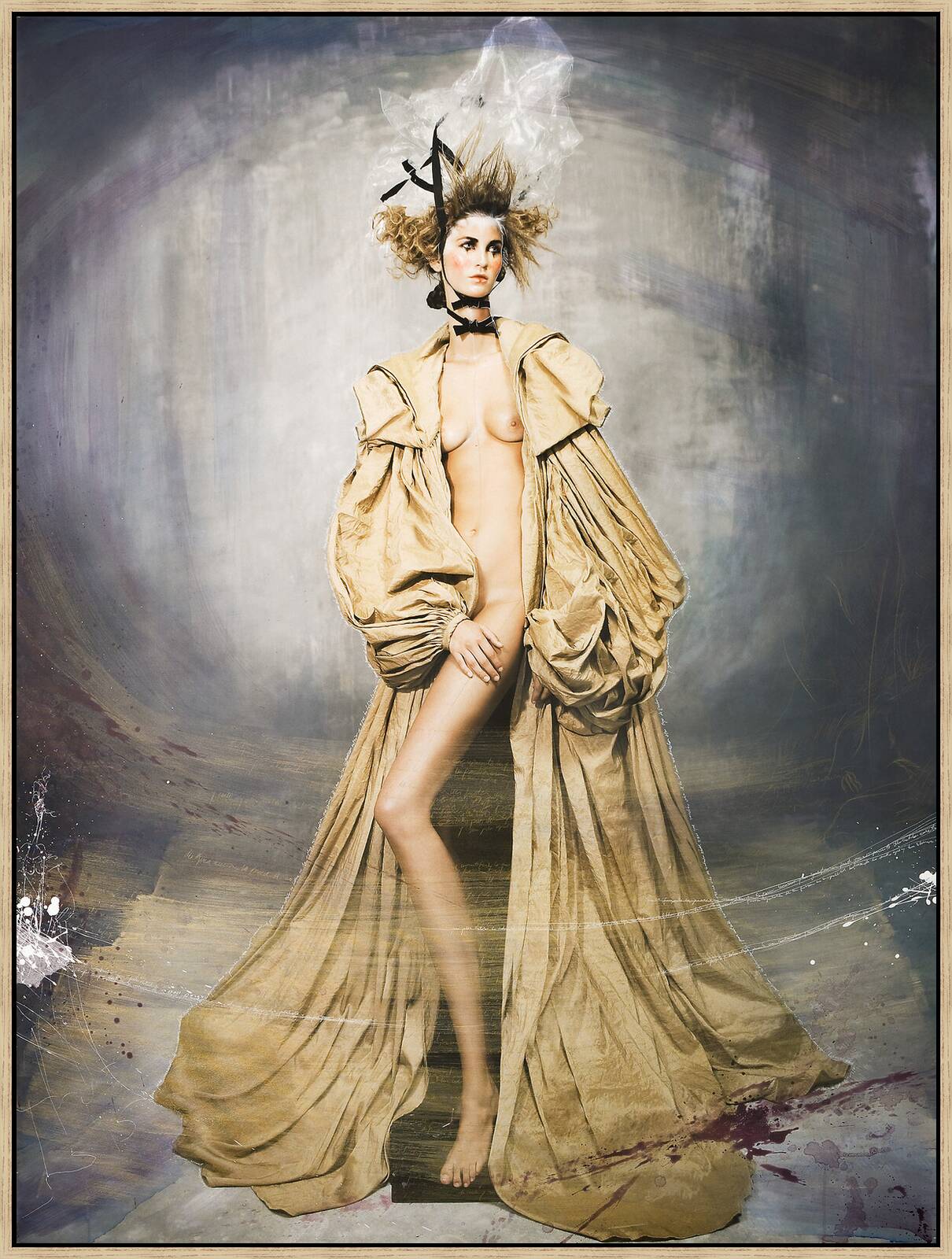 With Yves coat II by Efren Isaza - Limited Edition. Edition of: 100. Signed.