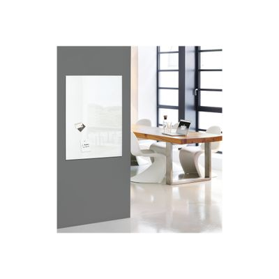 Sigel Artverum - Tableau magnétique en verre - 100 x 65 cm - blanc