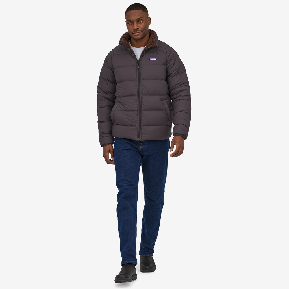 Wendbare, geräuschlose Daunenfleecejacke für Herren