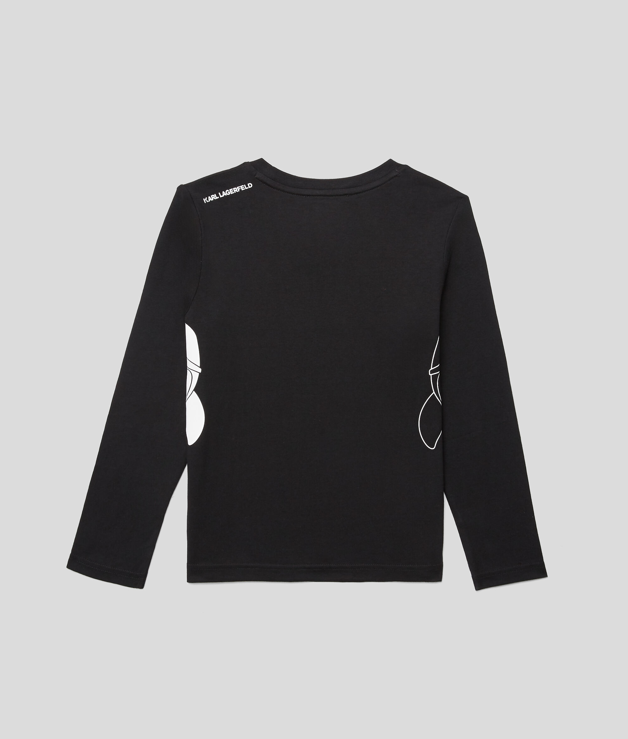 T-SHIRT À MANCHES LONGUES POUR ENFANT À DOUBLE MOTIF KARL K/IKONIK