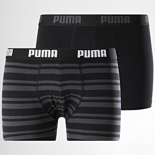 Lot De 2 Boxers 601015001 Noir Gris