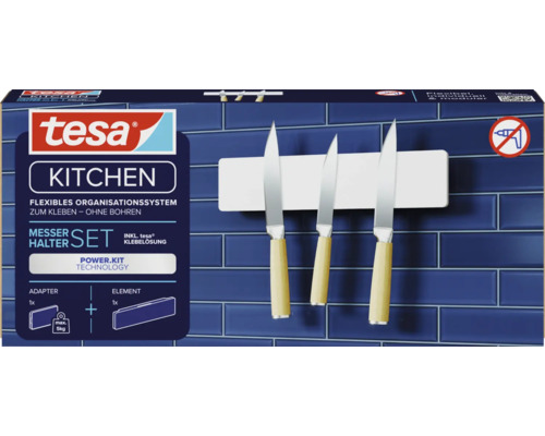 Messenhouderset Tesa wit 70027-00000-00