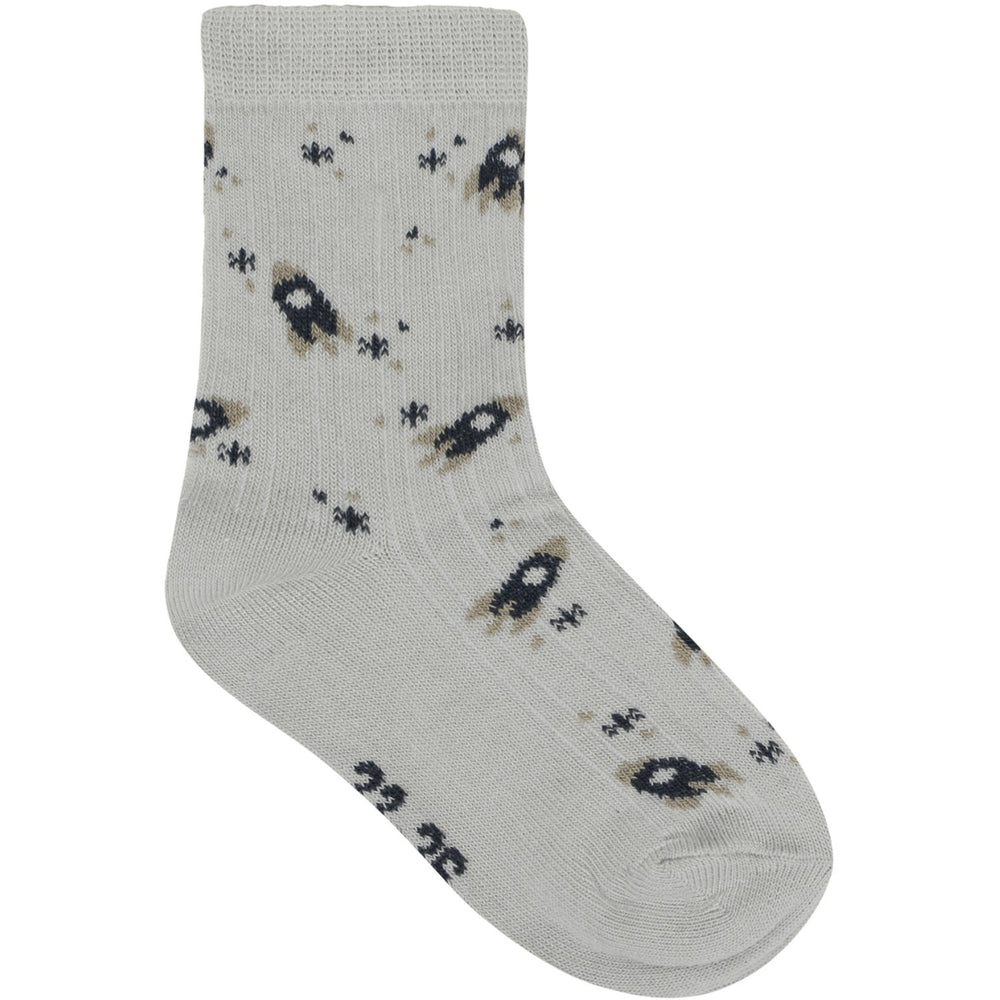 Køb Minymo Willam Gray Strømper M/ Pattern 5-Pack