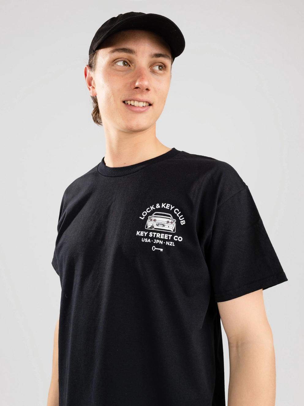 Key Street Car Club T-Shirt black