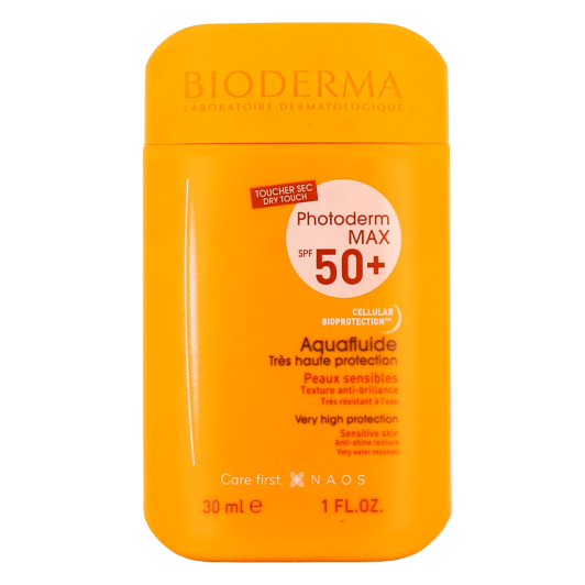 Fluide solaire visage SPF 50+ Bioderma Photoderm Max Aquafluide Pocket