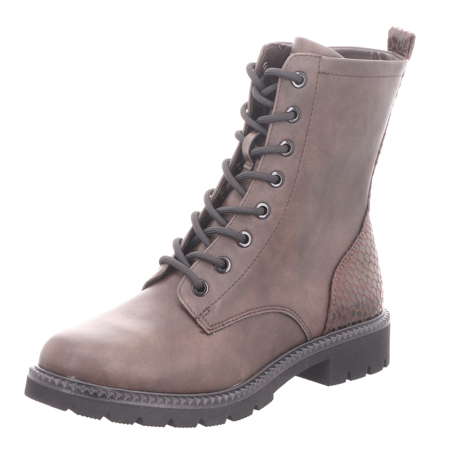 Tamaris Damen-Schnürstiefelette Braun
