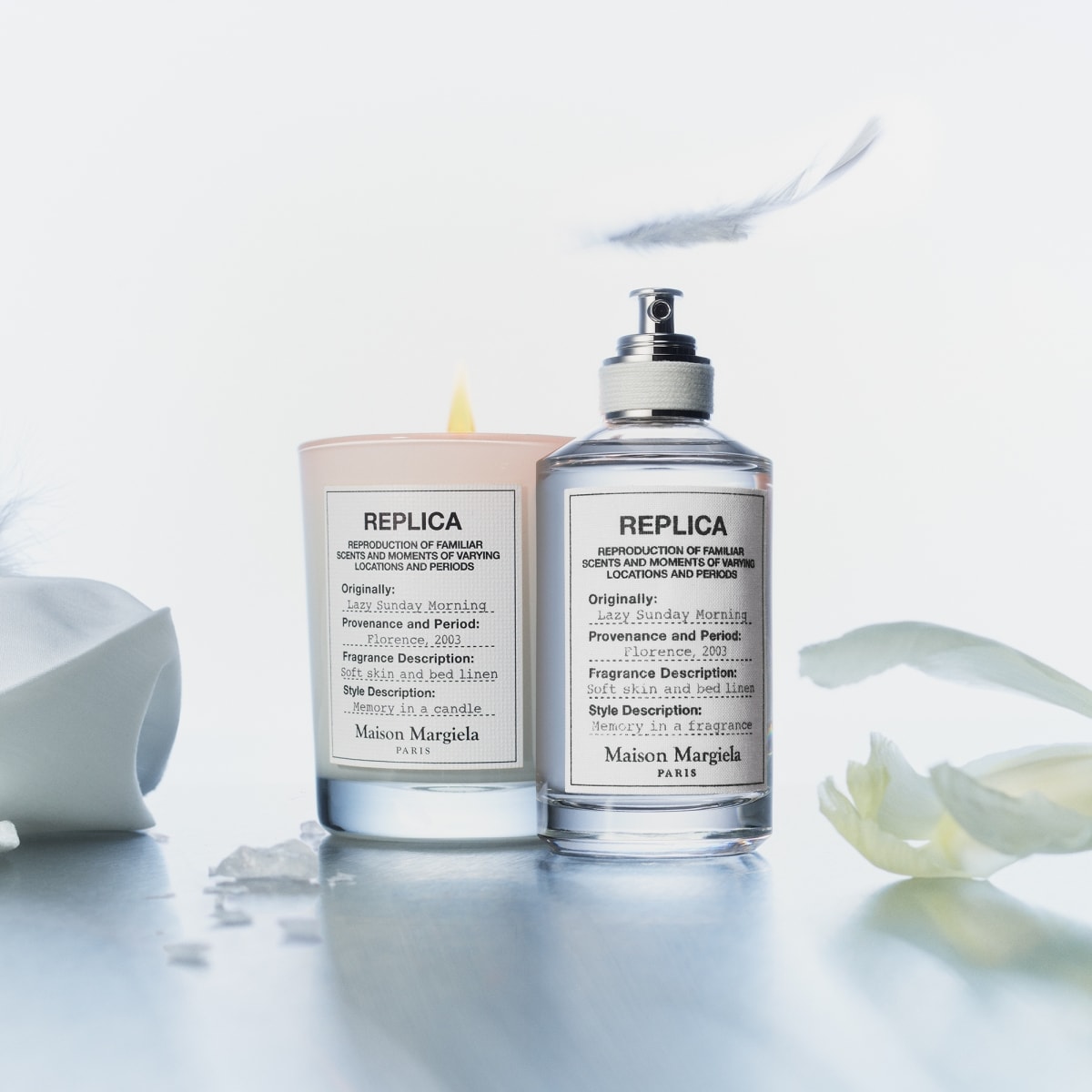 Maison Margiela REPLICA Lazy Sunday Morning Eau de Toilette - Vaporisateur de Sac