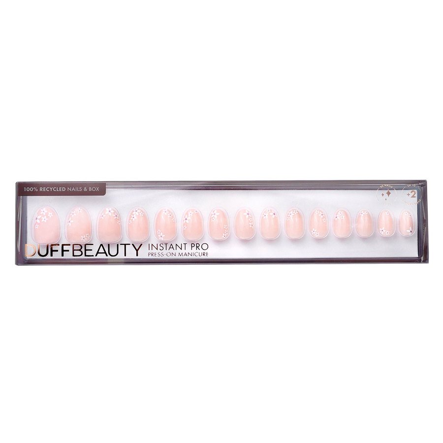 DUFFBEAUTY Reusable Press-on Manicure Lovely Daisy
