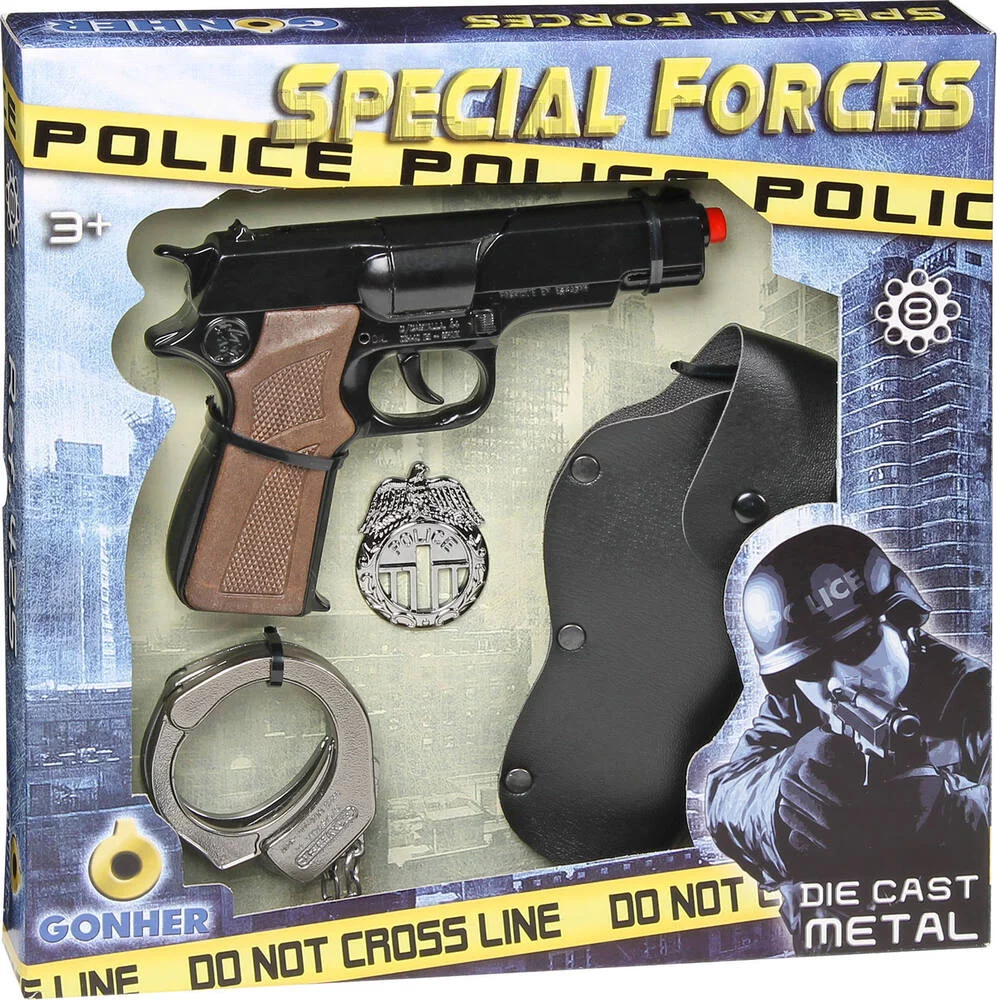 COFFRET POLICE 8 COUPS SPECIAL FORCES