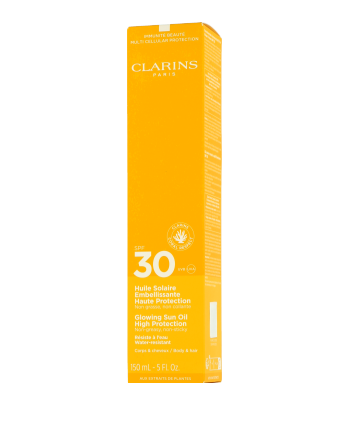 Clarins Sonnenschutz Huile Solaire Embellissante Haute Protection SPF 30 150ml