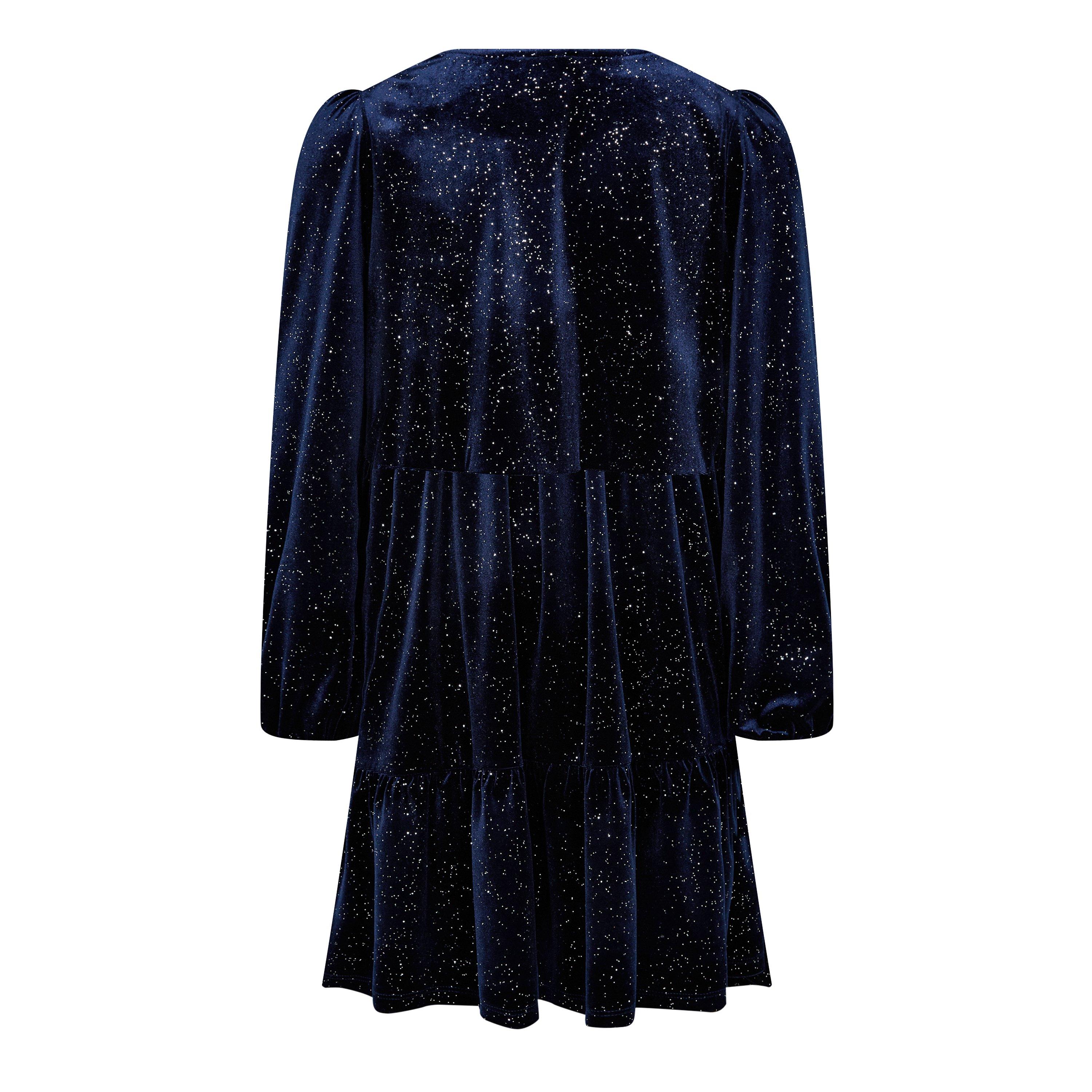 Biba Junior Girls Biba Velvet Glitter Dress