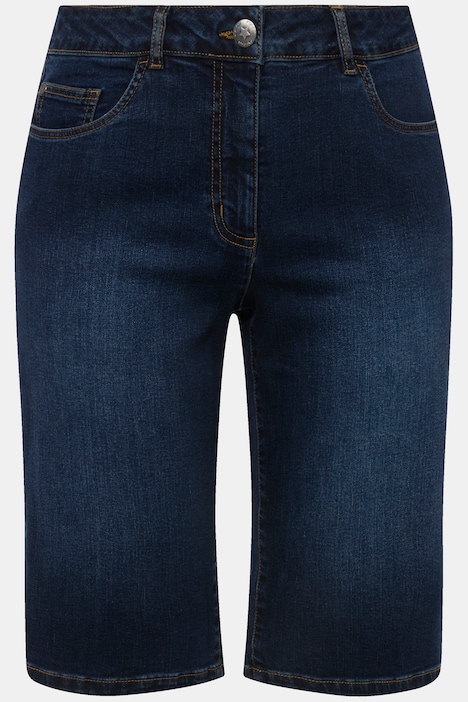 Jeansbermuda Berry, Stretchkomfort, 5-Pocket
