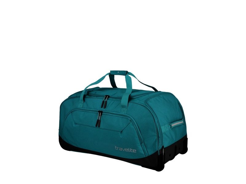 travelite Kick Off Rollenreisetasche XL Petrol Reisekoffer