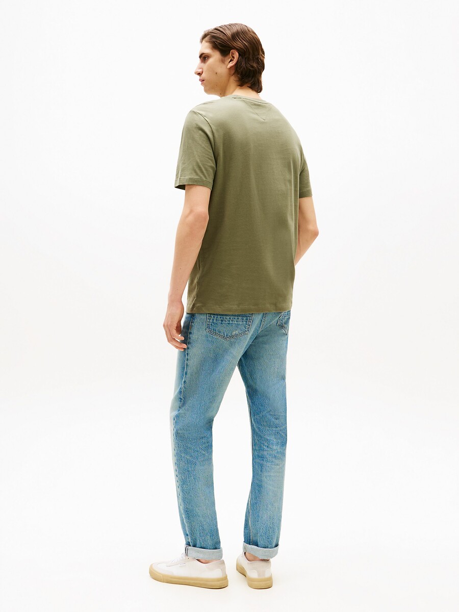 TOMMY HILFIGER<br>Camiseta grossa e reta