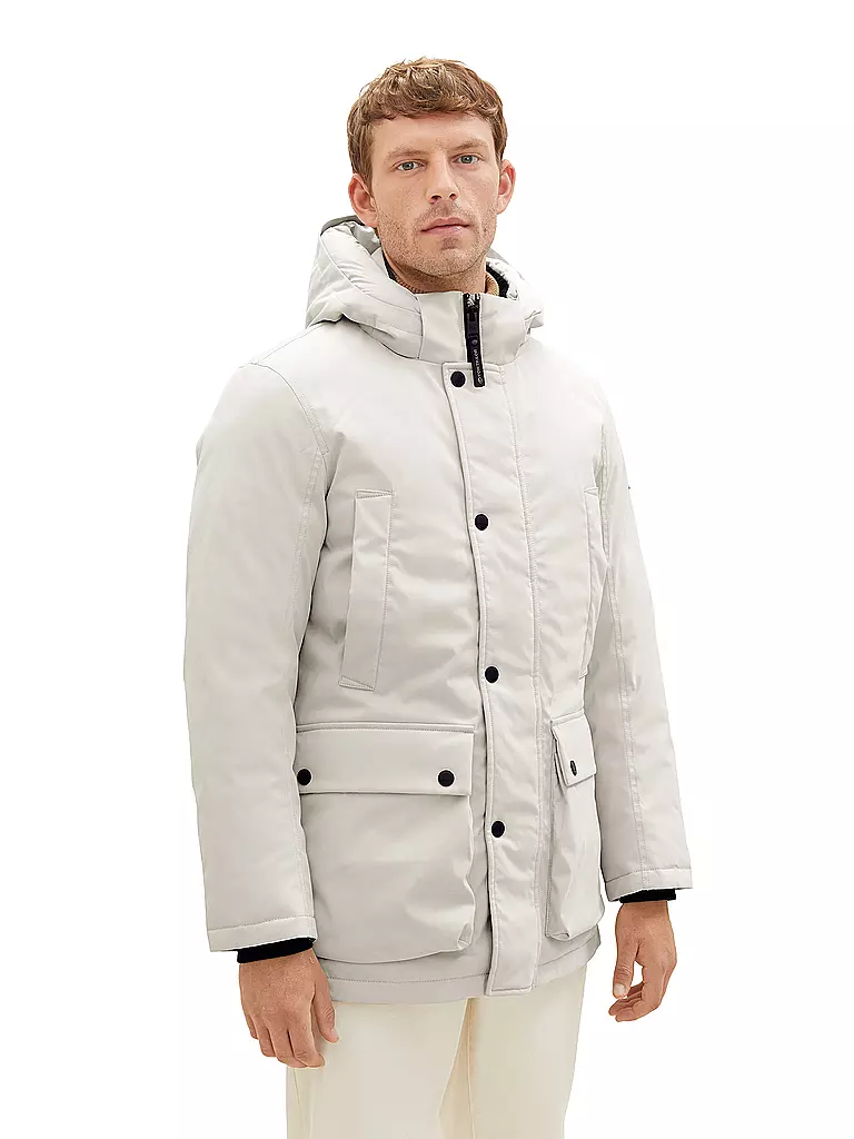 TOM TAILOR Parka weiss