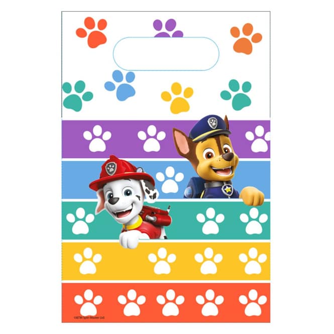 Paw Patrol - 8 Partytüten - ca. 16 x 24 cm