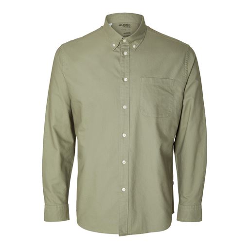 Selected Homme Regrick Skjorte, Vetiver, S