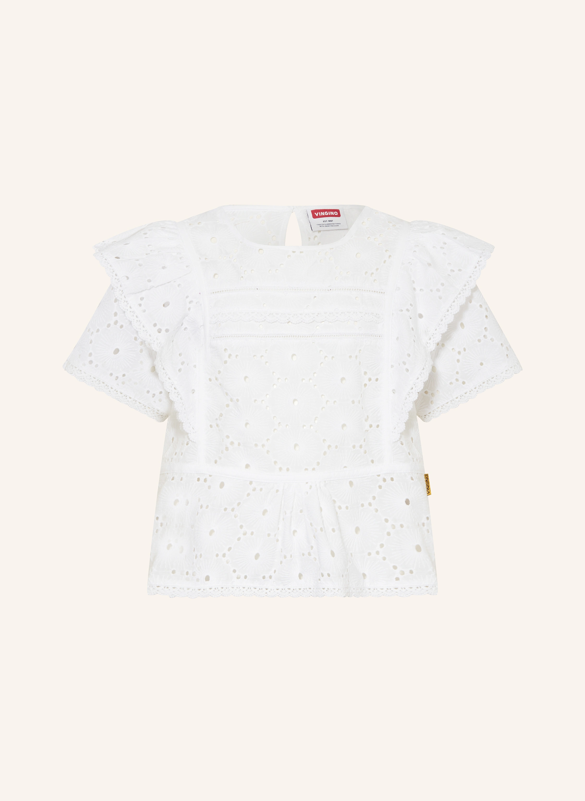 VINGINO Blusenshirt LOULOU mit Lochstickereien