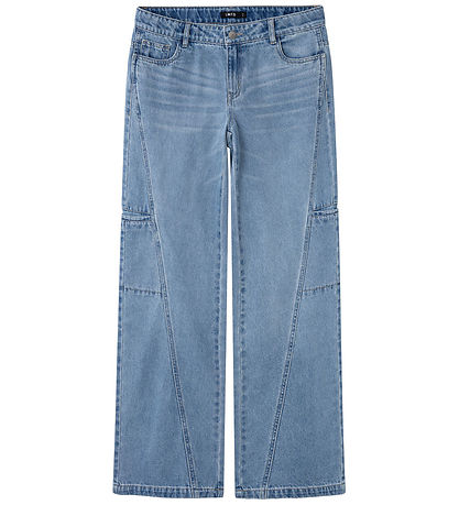 LMTD Jeans - Fracht - NlfNaraizza - Medium+ Blue Denim