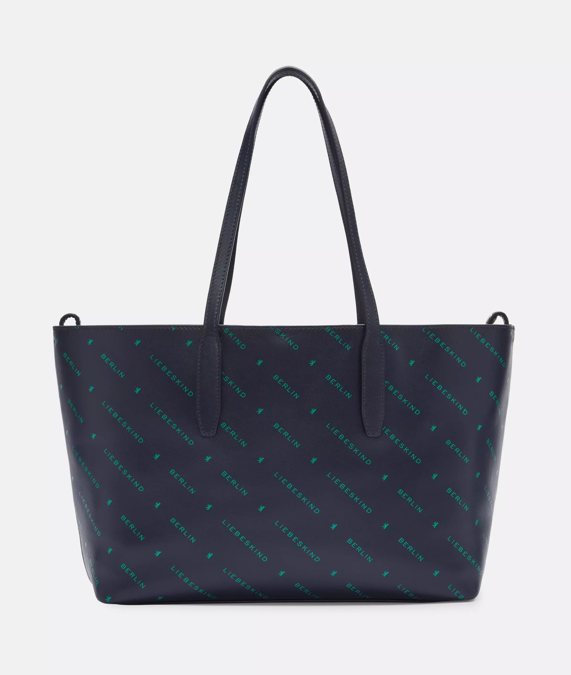 Monogram Shopper M Nappa leather shopper with Liebeskind Berlin lettering