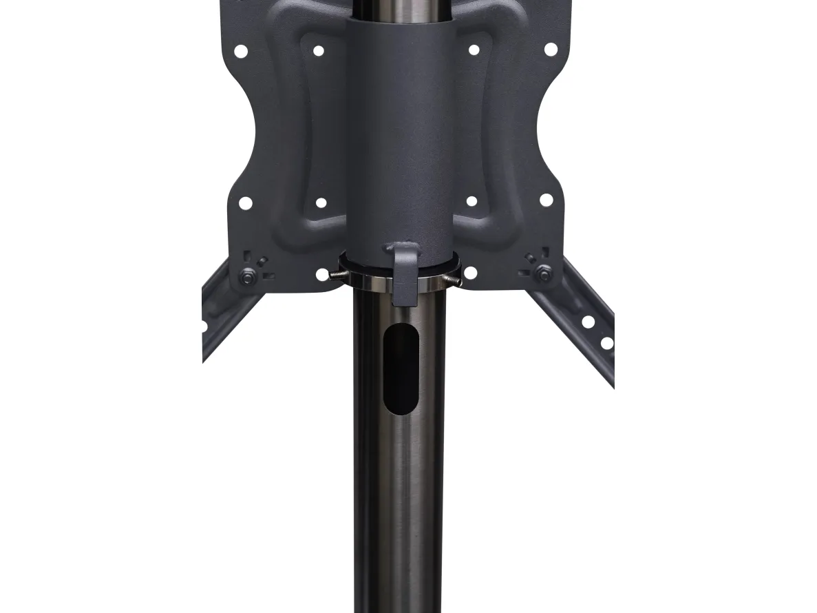 Sinox StandView SWB7160 - Stativ - for LCD display - aluminium, børstet stål - sort - skærmstørrelse: 26