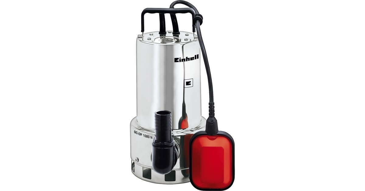 EINHELLVuilwaterpomp GC-DP 1020N dompel- en drukpompen  (Roestvrij staal/zilver)