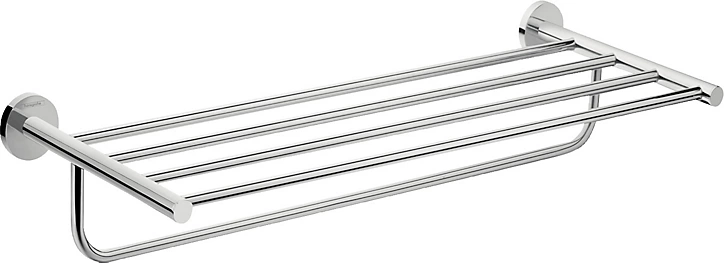 Porte serviettes chromé 26 cm Logis Universal Hansgrohe
