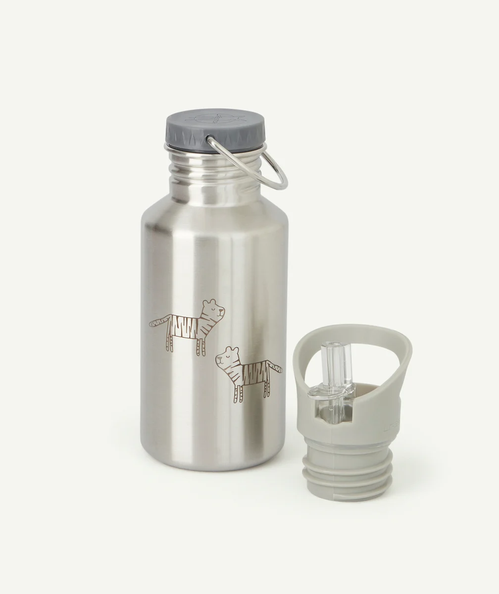 LASSIGGOURDE EN INOX SAFARI TIGRE NOIR 500ML