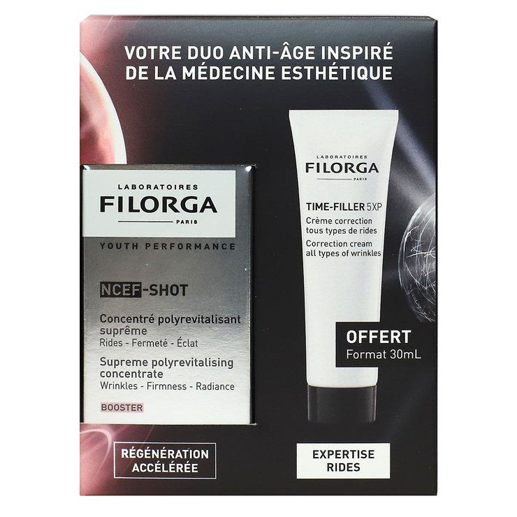 NCEF-Shot concentré Polyrevitalisant Suprême 15ml + crème toutes rides