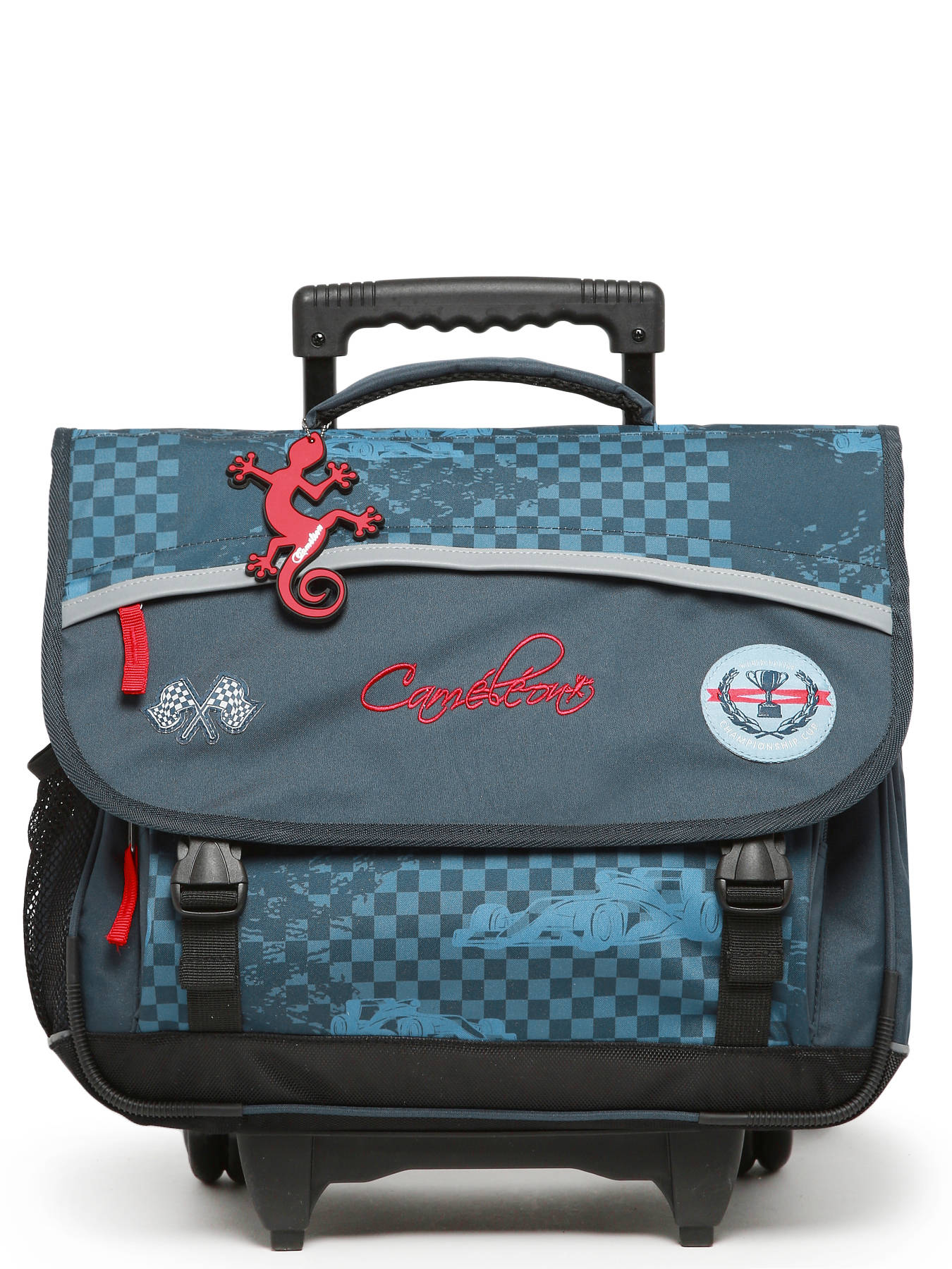Cartable  roulettes enfant 3 compartiments CAMELEON