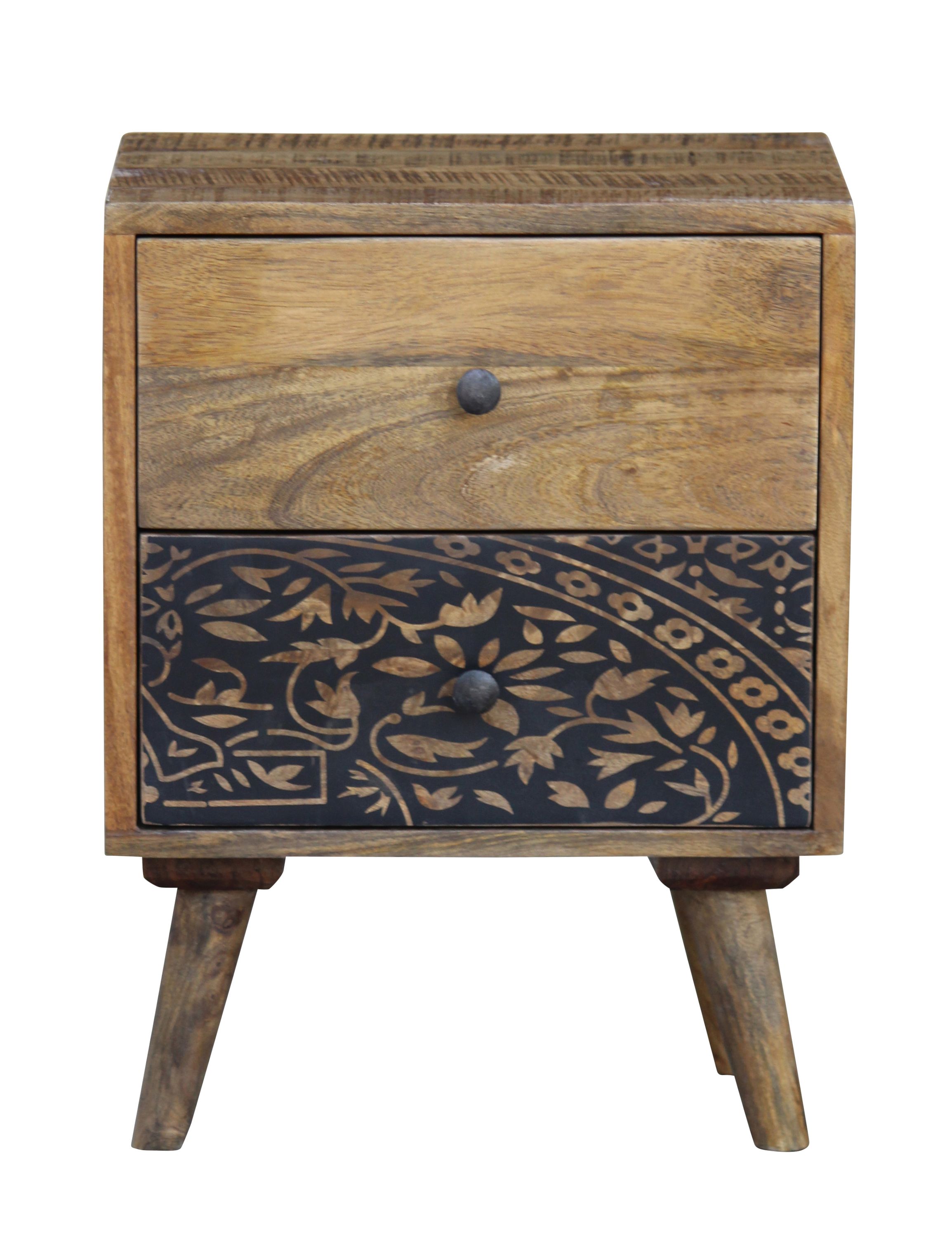 Nachttisch Holz Vintage AUSTIN