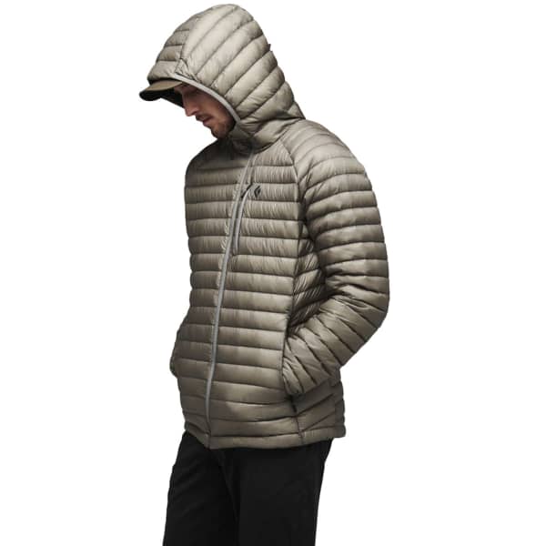 Doudoune alpinisme BLACK DIAMOND M APPROACH DOWN HOODY PEWTER