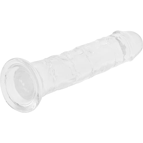 Willie City Klar dildo med sugekop 18 cm